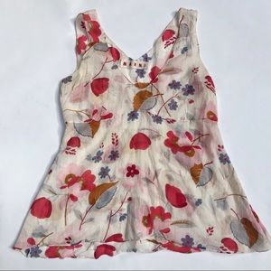 Marni floral print tank top